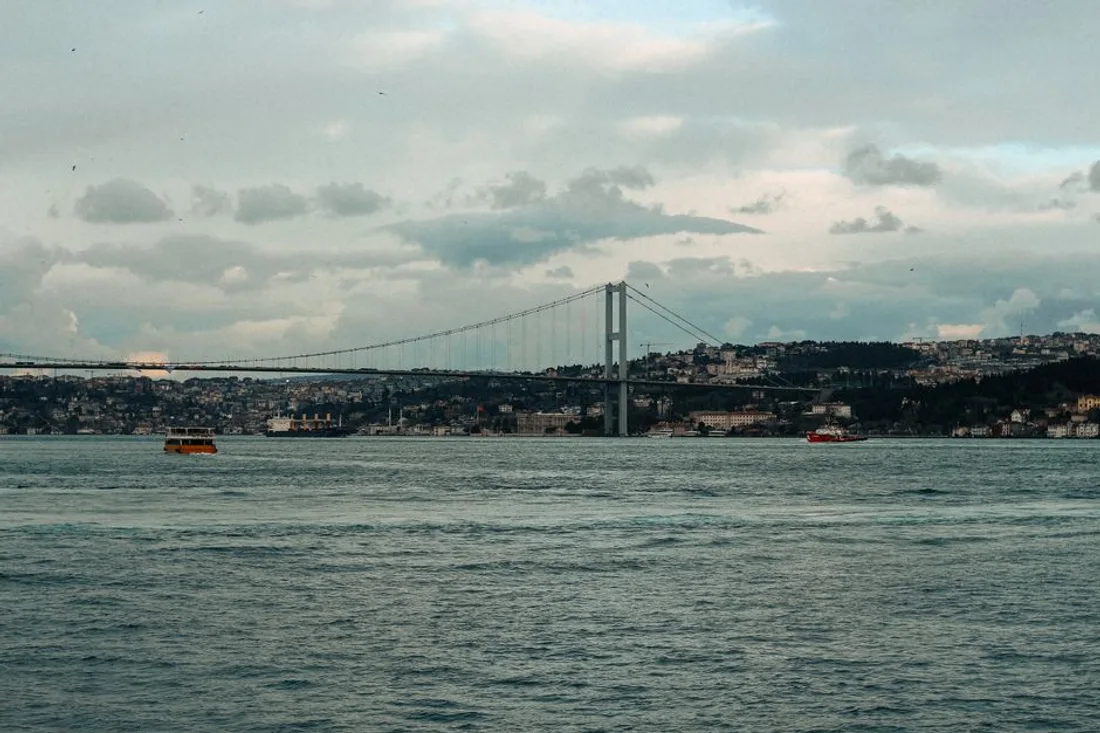 Brücke über den Bosporus in Istanbul